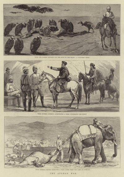 La guerra afgana de John Charles Dollman